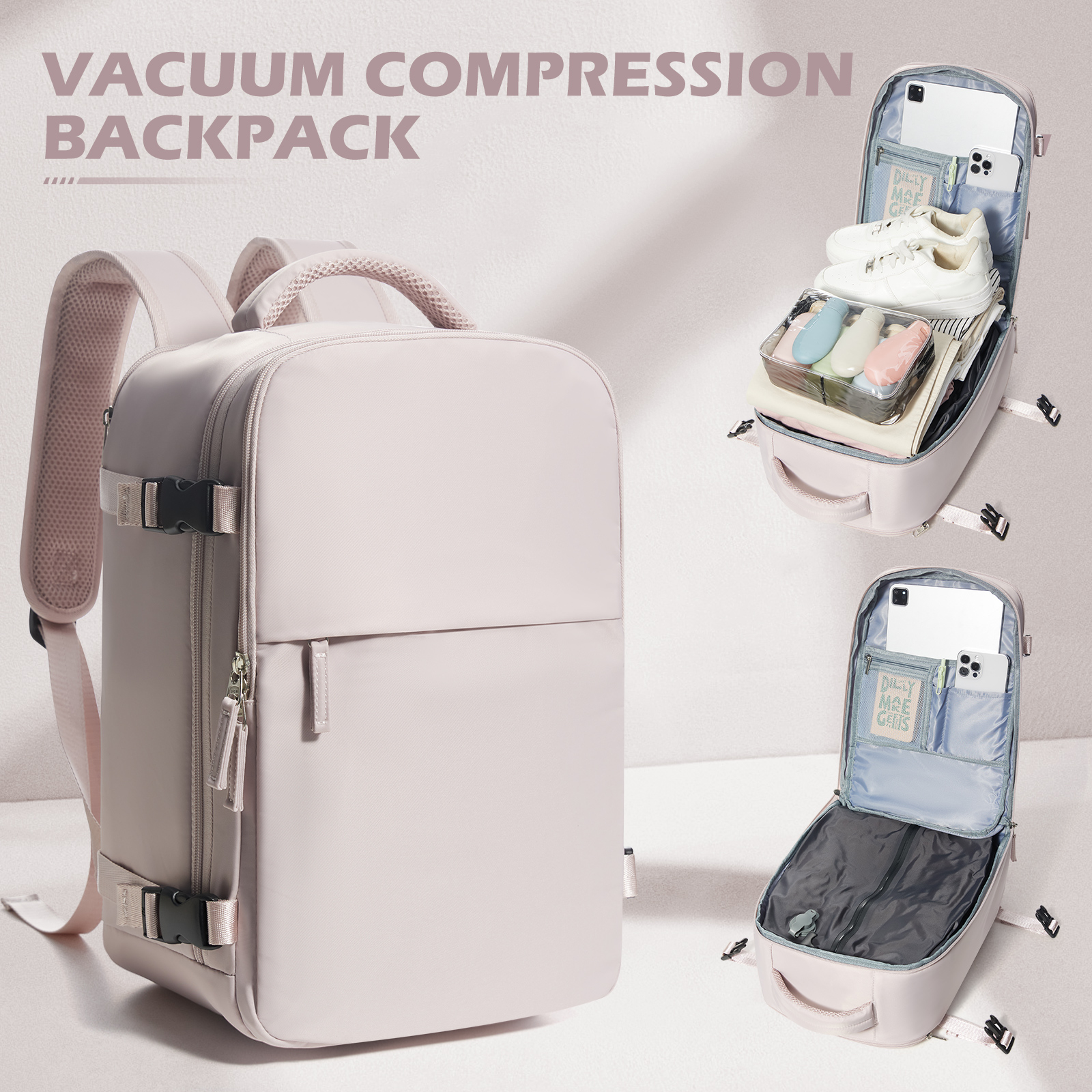 Vacuum-Compression-Backpack
