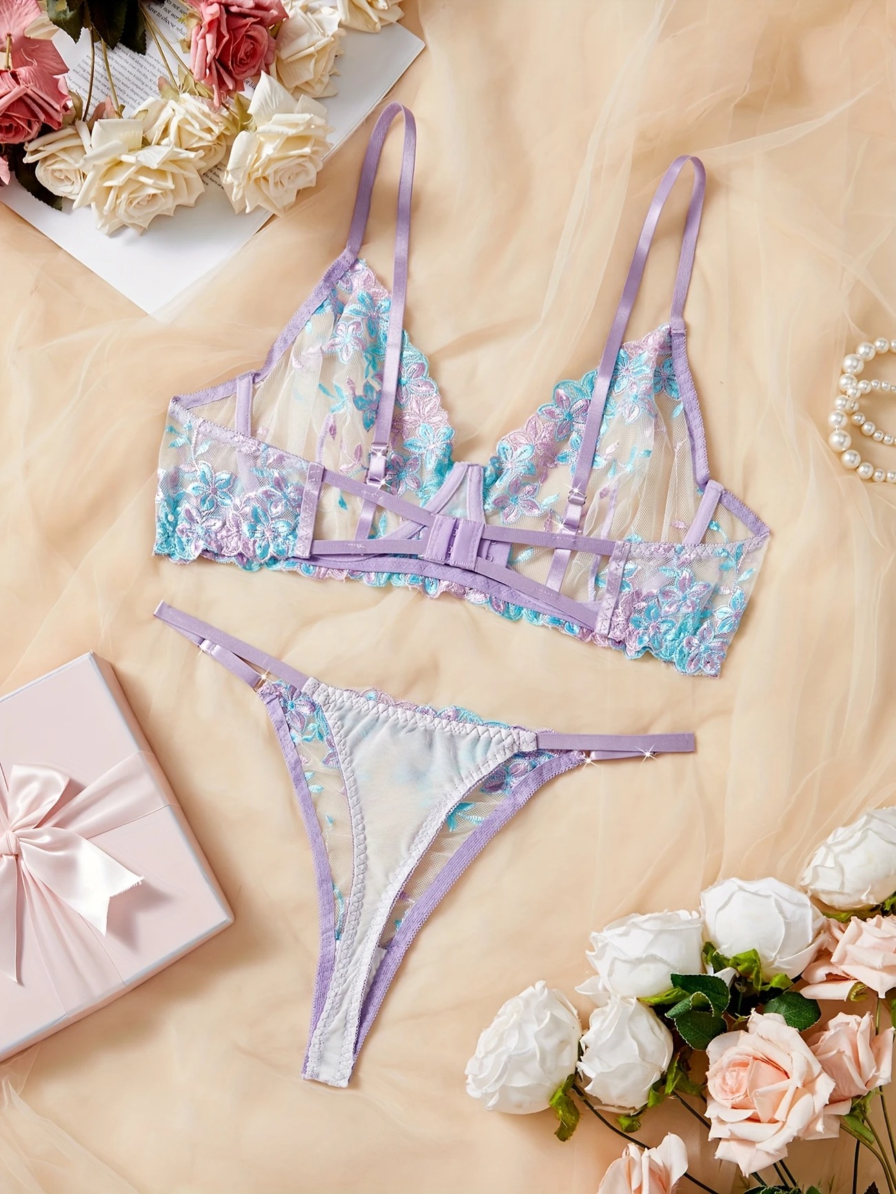 Embroidered-Lingerie